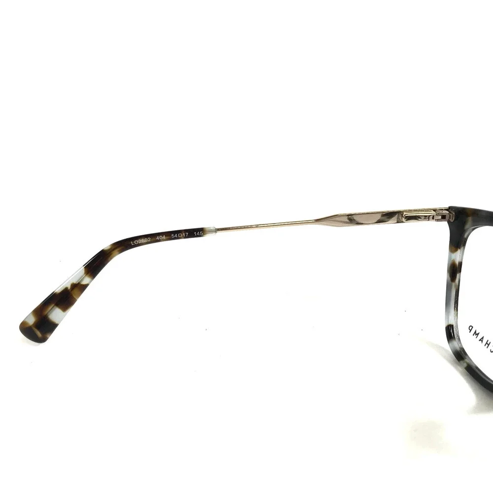 Longchamp Eyeglasses Frames LO2692 404 Gray Tortoise Gold Cat Eye 54-17-145